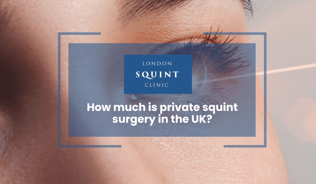 private squint surgery cost