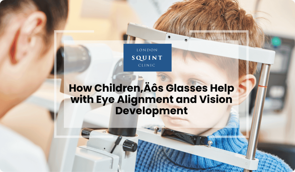 childrens glasses help eye alignment vision development