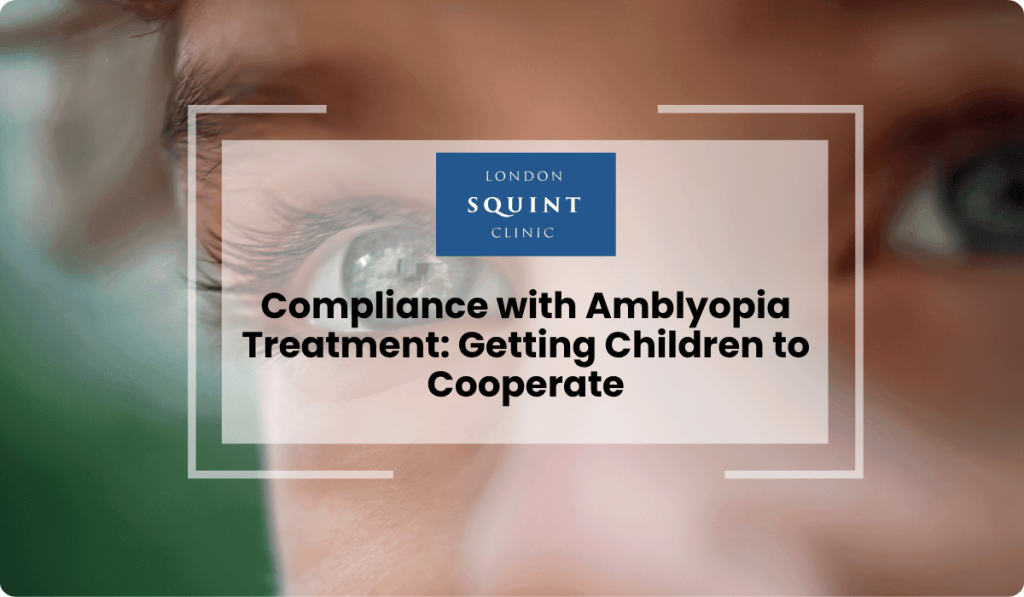 compliance amblyopia treatment children cooperate