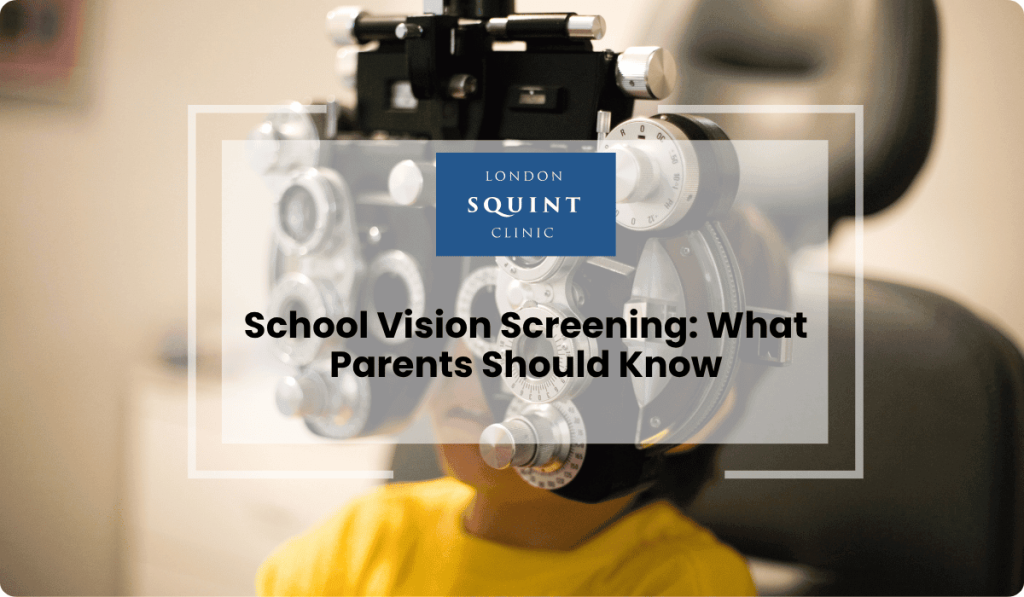 school vision screening parents should know