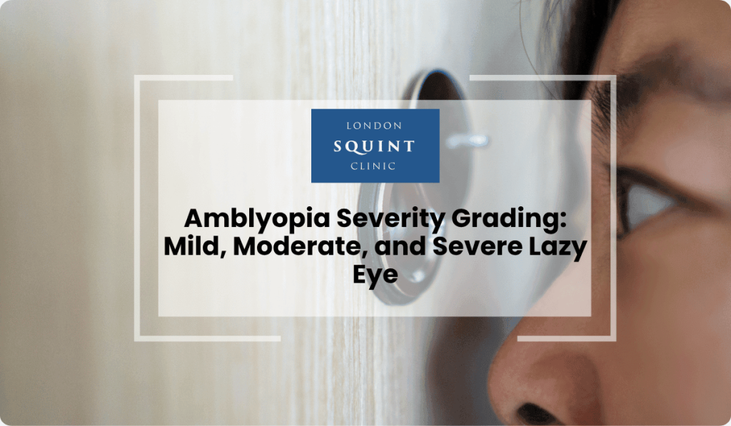amblyopia severity grading mild moderate severe