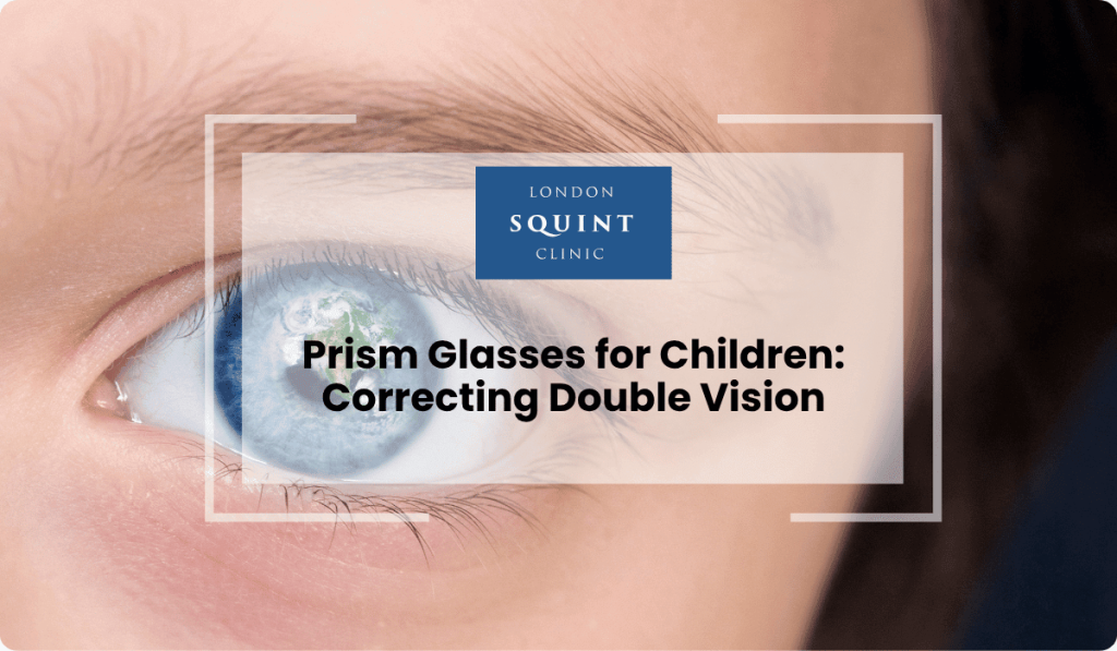 prism glasses children correcting double vision