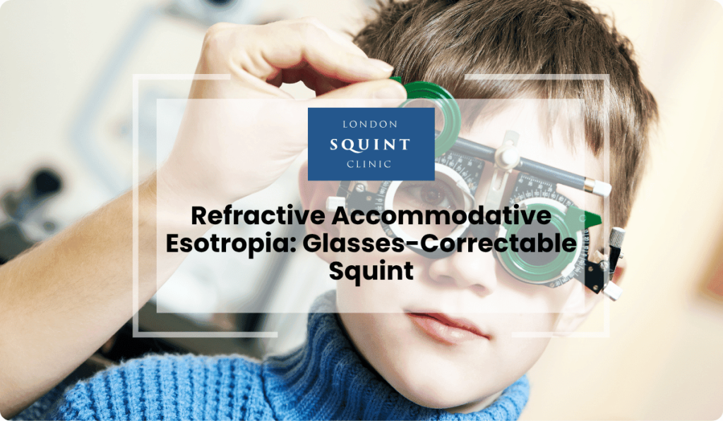 refractive accommodative esotropia glasses correctable squint
