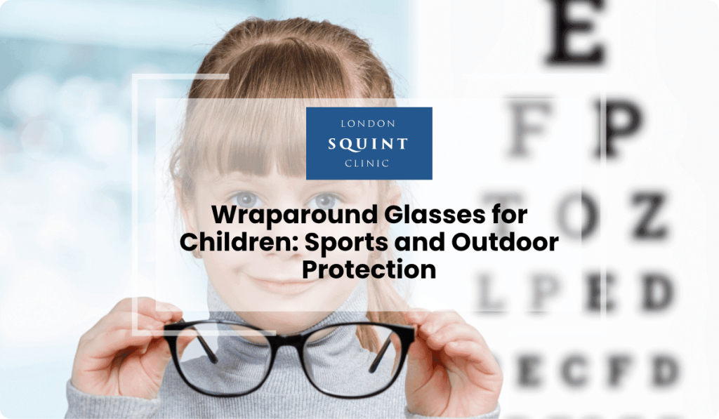 wraparound glasses children sports outdoor protection