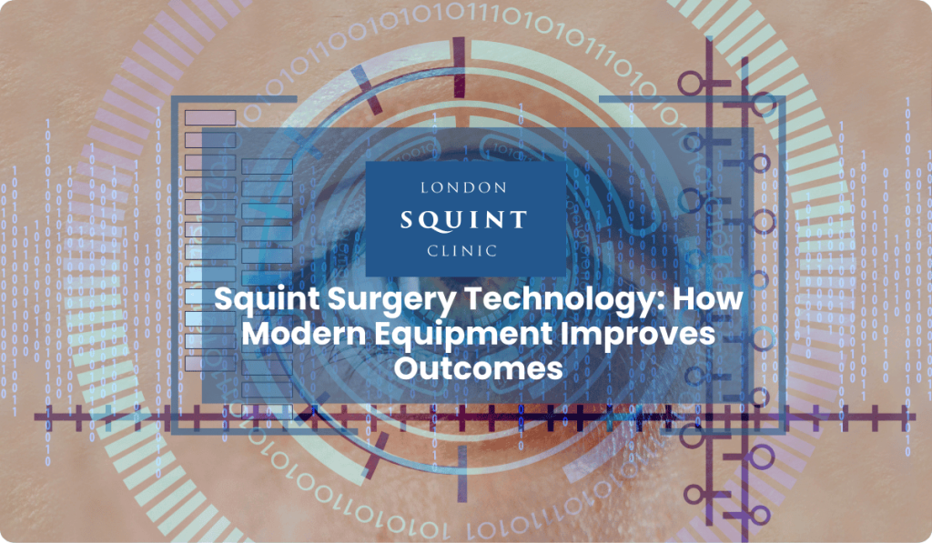 squint surgery technology modern equipment outcomes