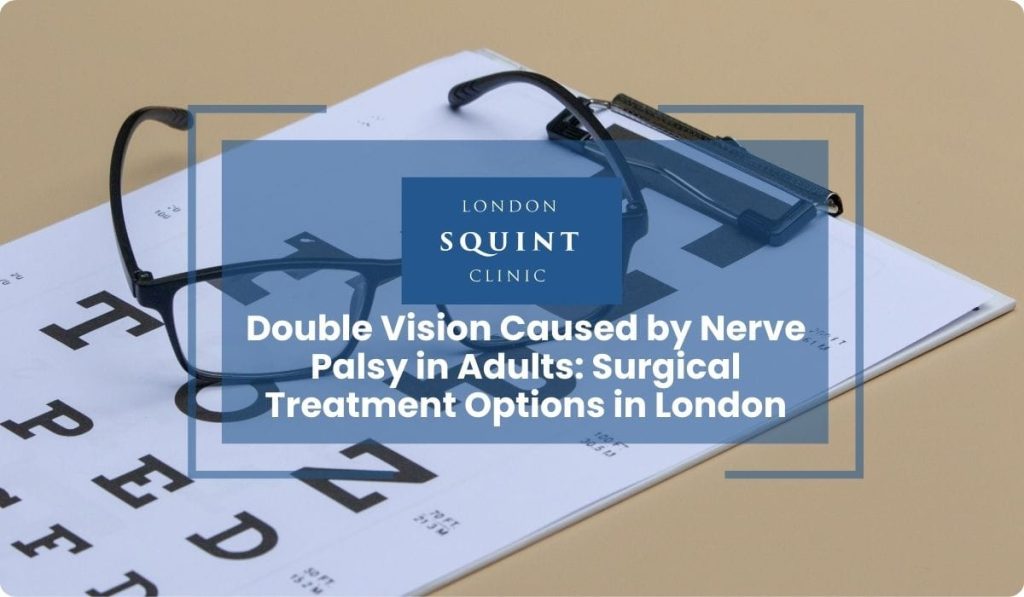 nerve palsy double vision adults surgical treatment london